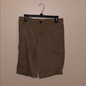 Khaki shorts by urban pipeliner